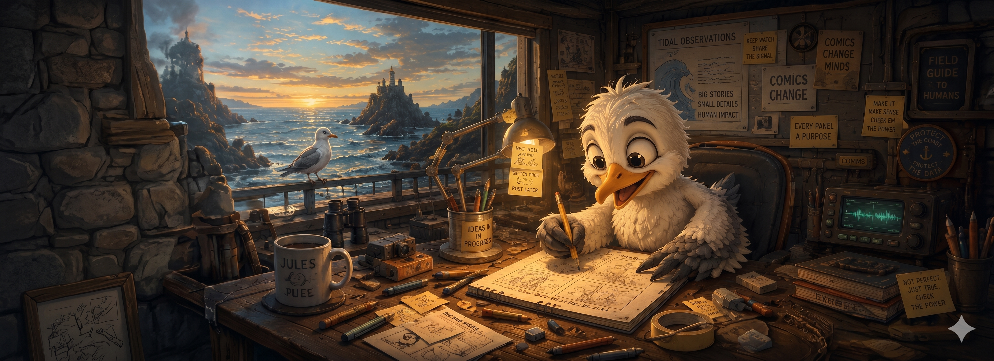 Jules — Young Seagull
